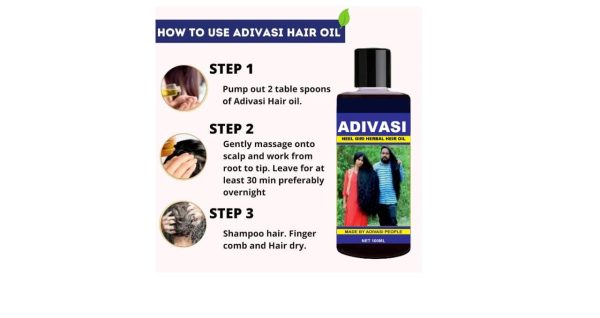 ADIVASI HAIR OIL - 100ml - Image 2
