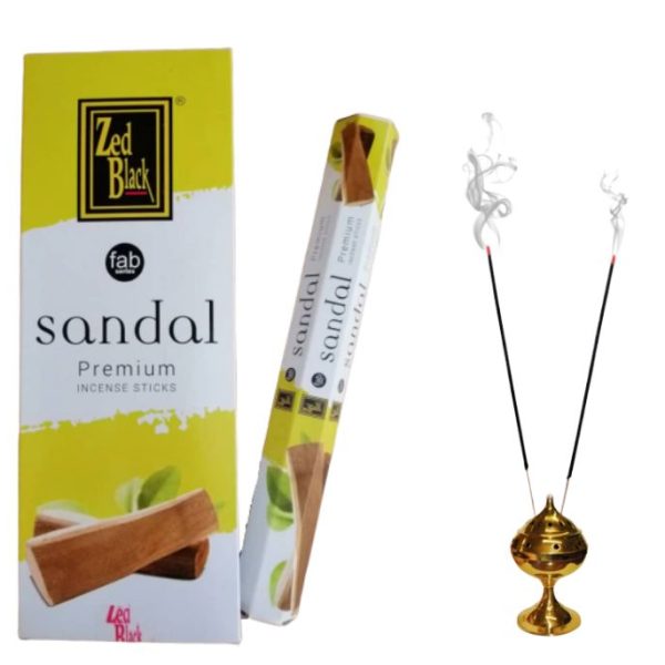 Zed Black Sandal Dhoop Sticks – (15 Rs)